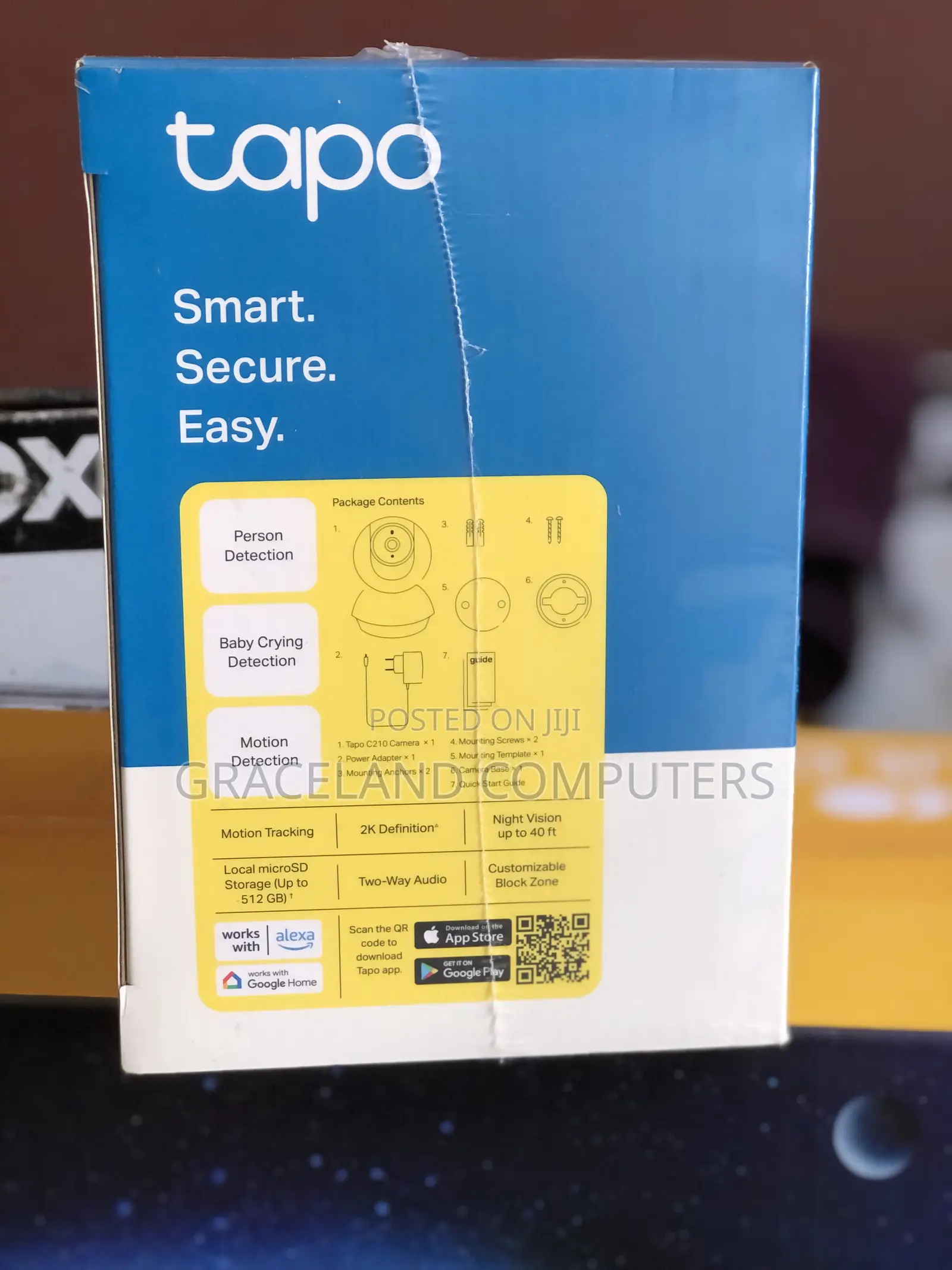 Tp-Link Tapo C210 | Pan/Tilt Home Security Wi-Fi Camera