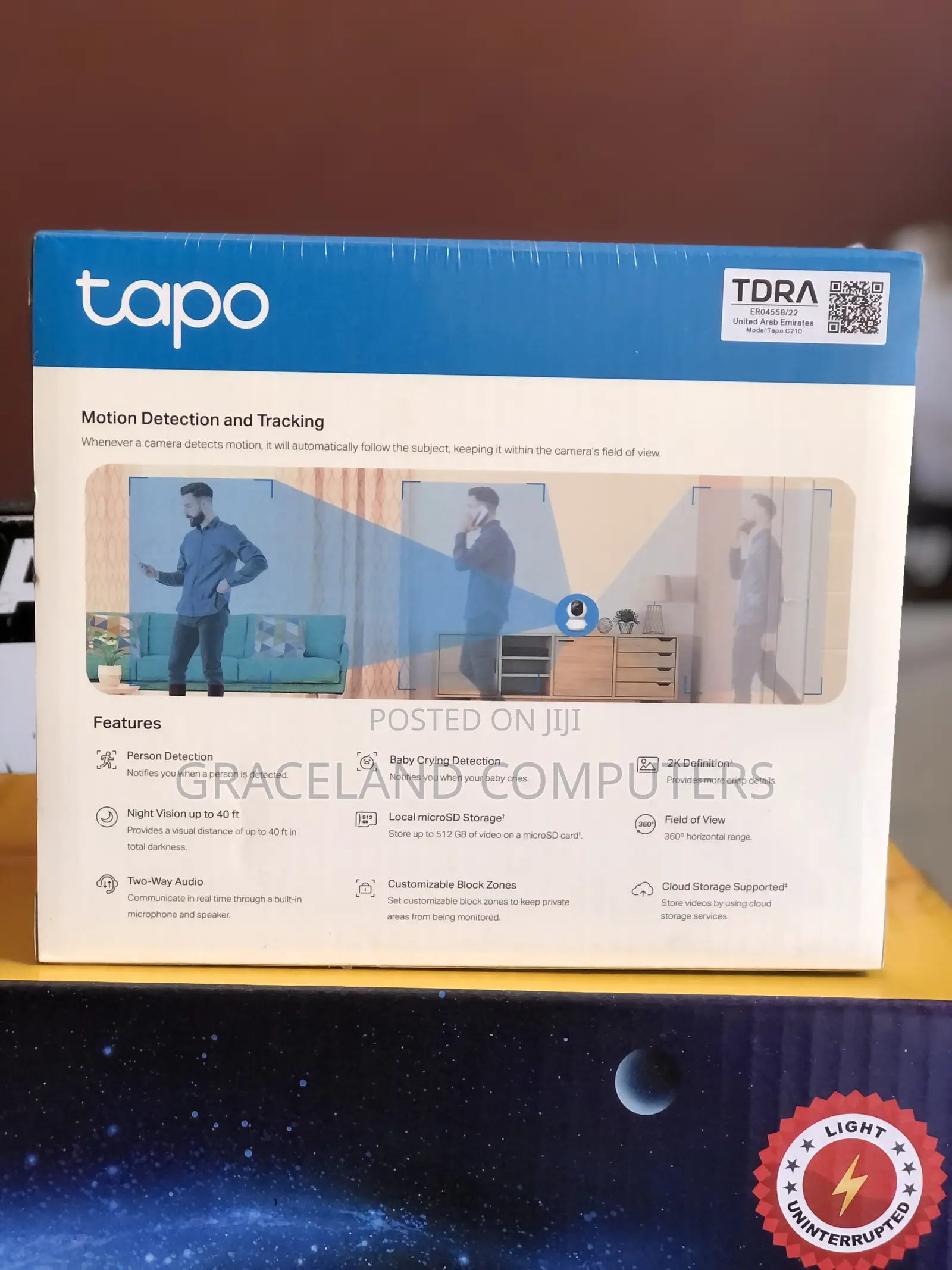 Tp-Link Tapo C210 | Pan/Tilt Home Security Wi-Fi Camera