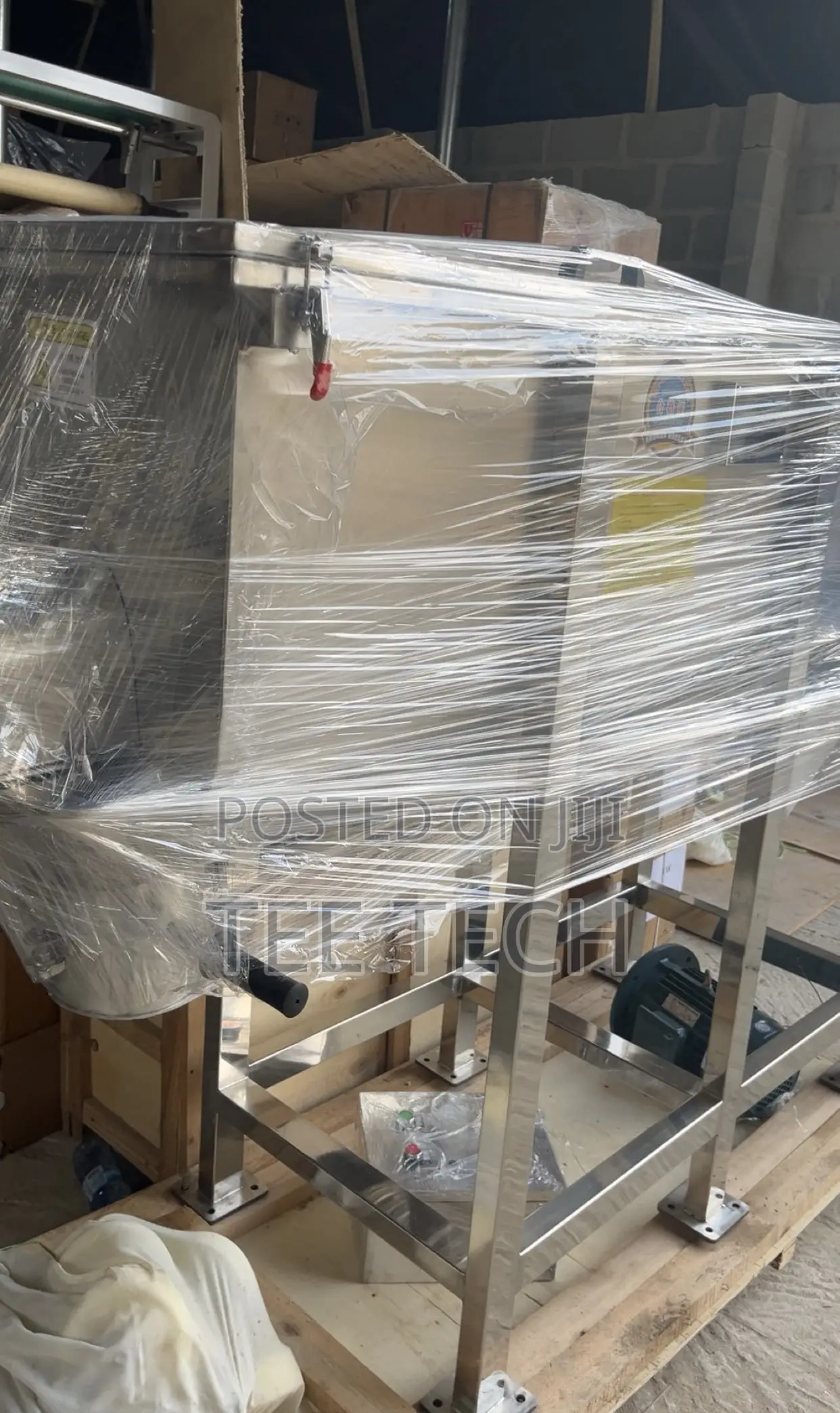 Stainless Industrial Mixer Powerful Ribbon Mixing Machine