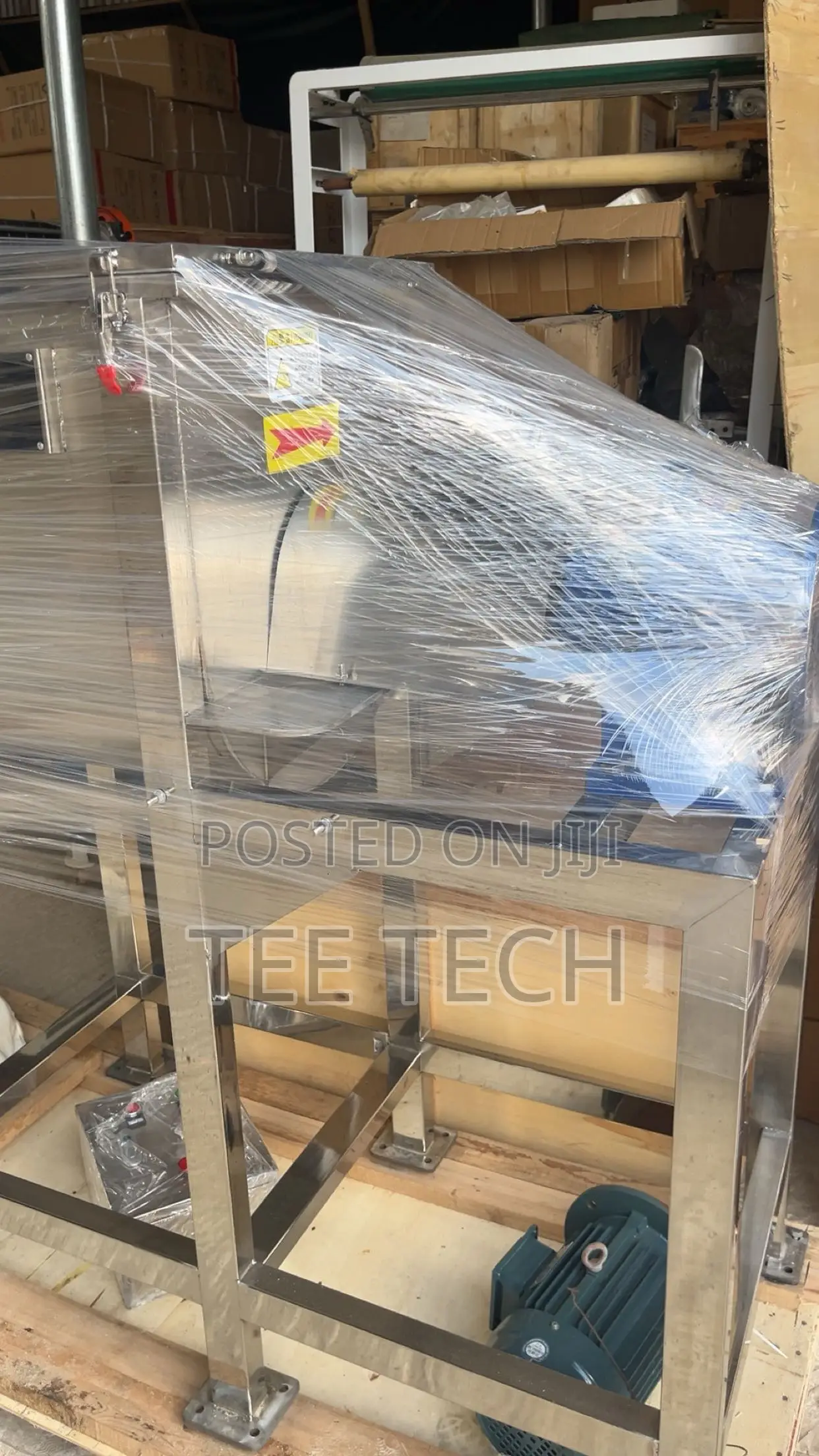 Stainless Industrial Mixer Powerful Ribbon Mixing Machine