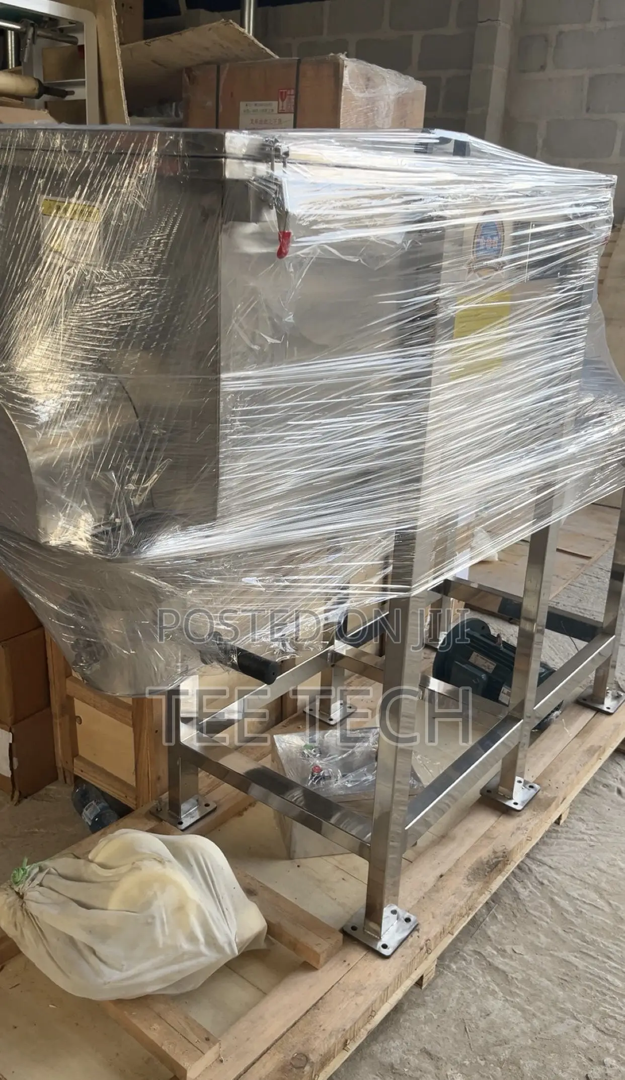 Stainless Industrial Mixer Powerful Ribbon Mixing Machine