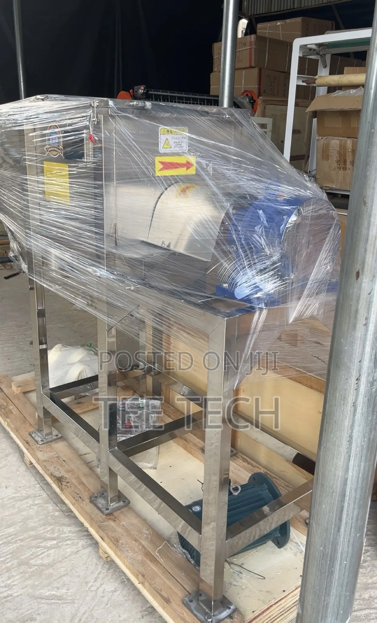Stainless Industrial Mixer Powerful Ribbon Mixing Machine