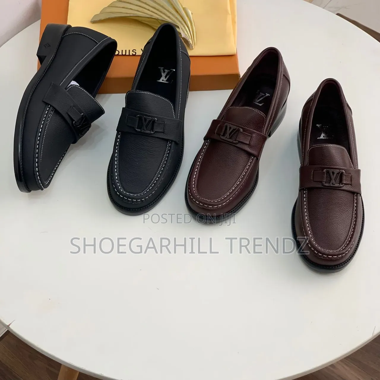 Mens Lv Loafers Highlight Sewing