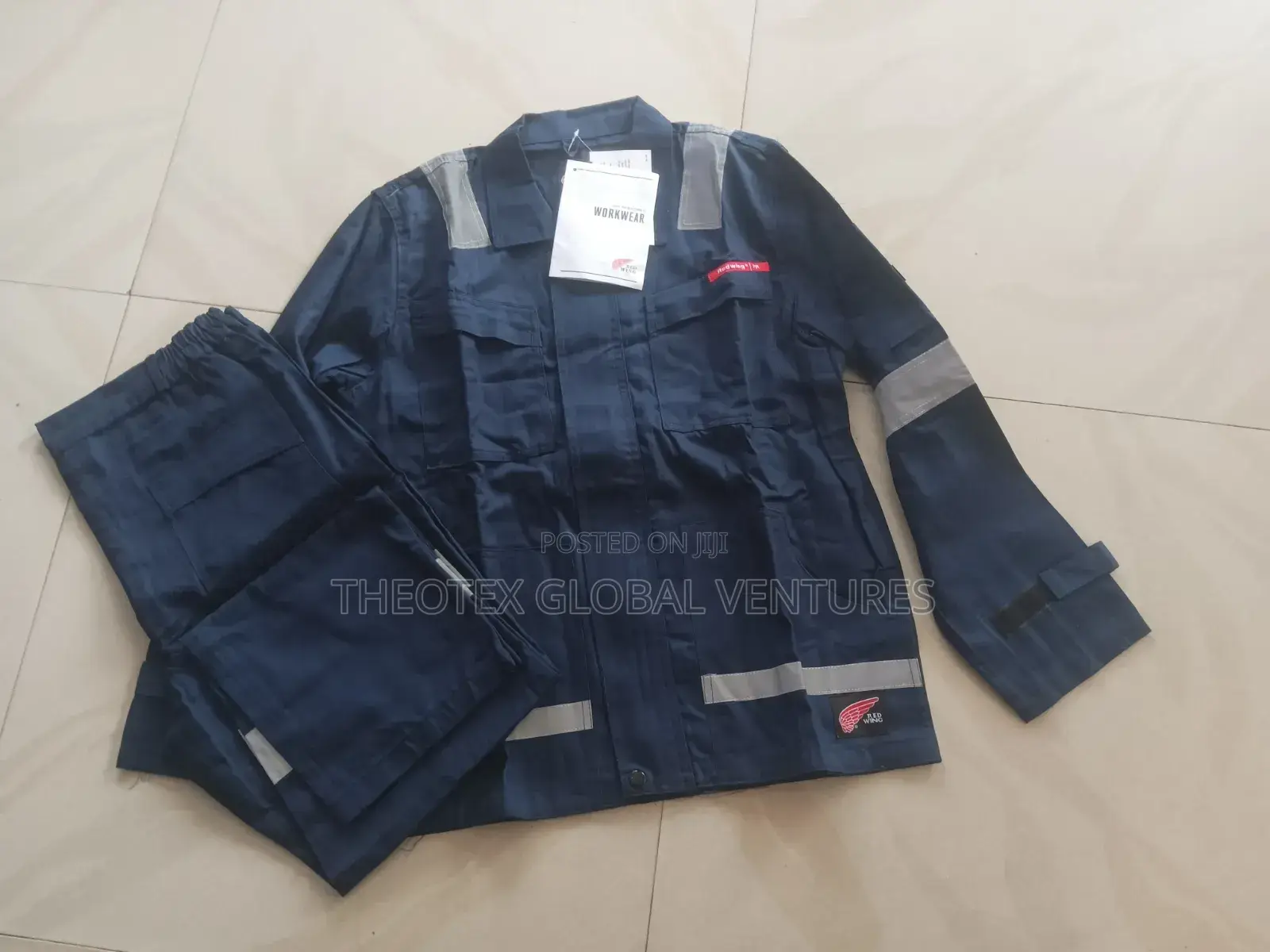 Redwings Up And Down Coverall Navy Blue