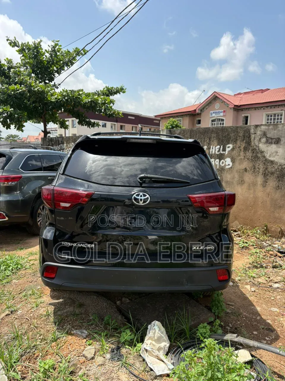 Toyota Highlander XLE 4dr SUV AWD (3.5L 6cyl 6A) 2015 Black