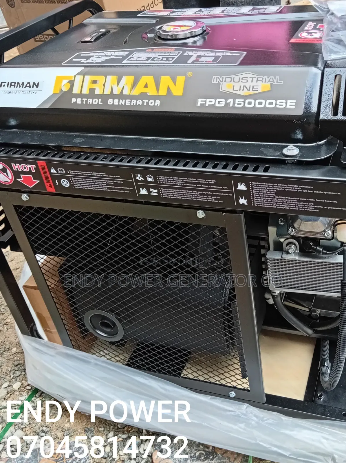 Firman Petrol Industrial Pure Copper Coil Engine