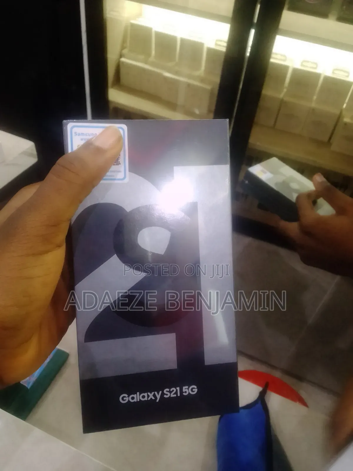New Samsung Galaxy S21 5G 128 GB Black
