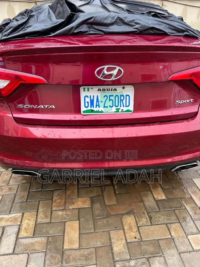 Hyundai Sonata 2017 Red