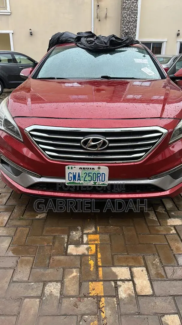 Hyundai Sonata 2017 Red