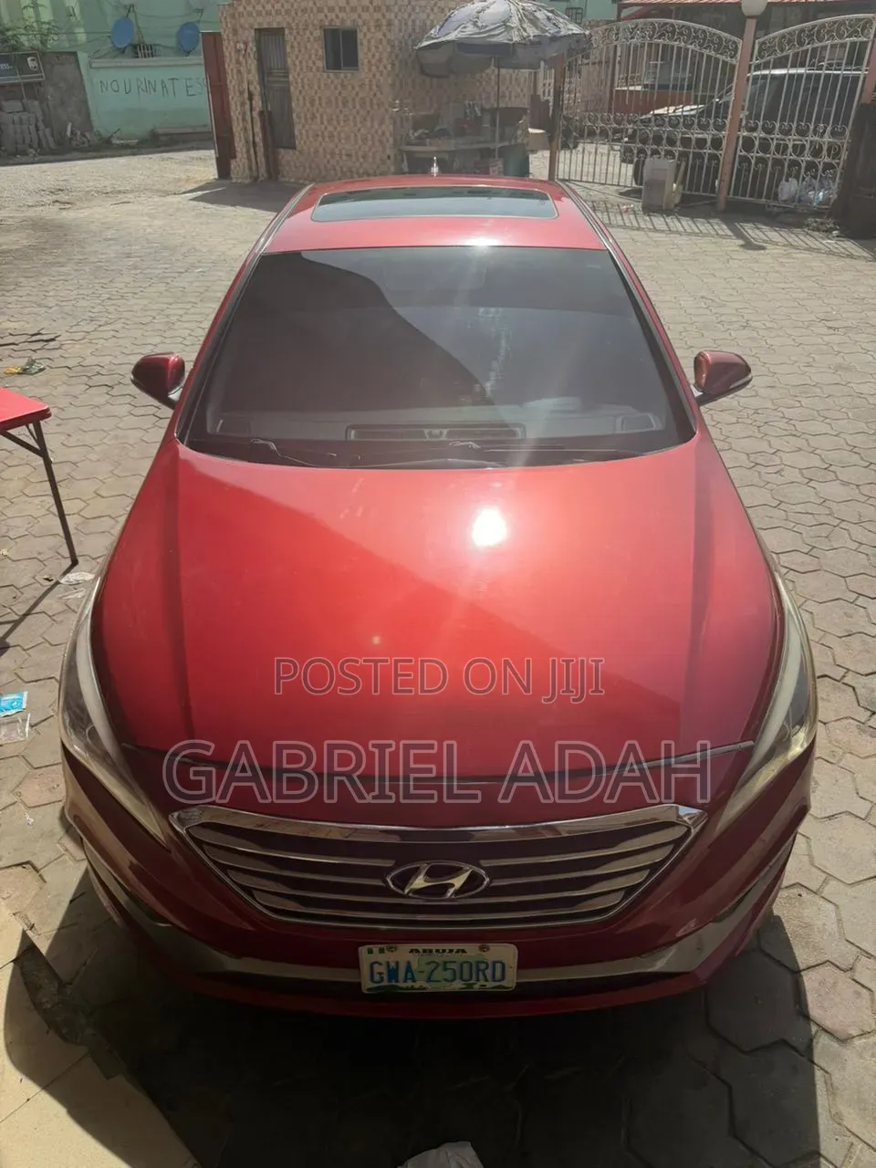 Hyundai Sonata 2017 Red