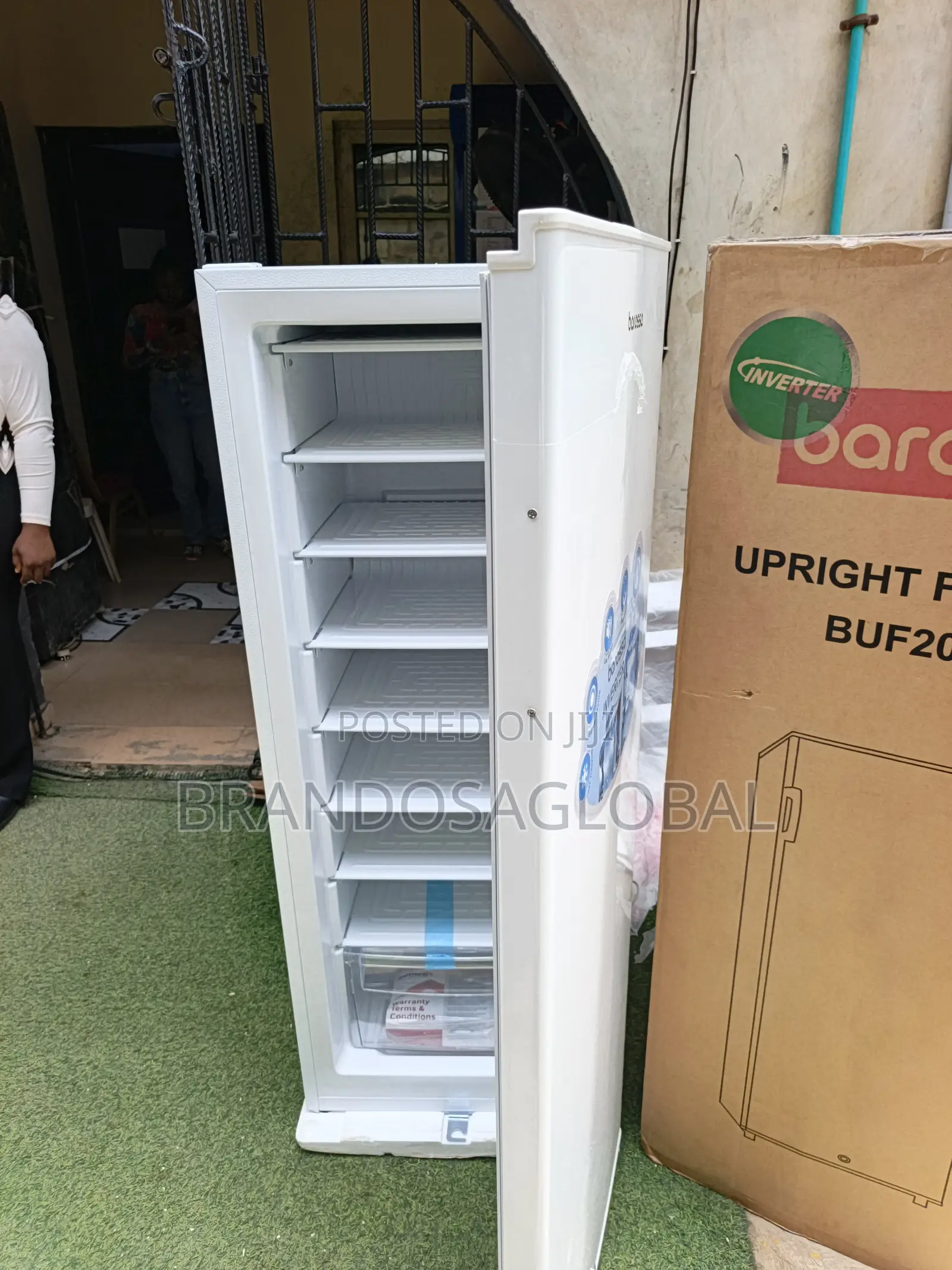 Barossa 200l Upright Freezer[Buf200g]Reliable Cooling Performance