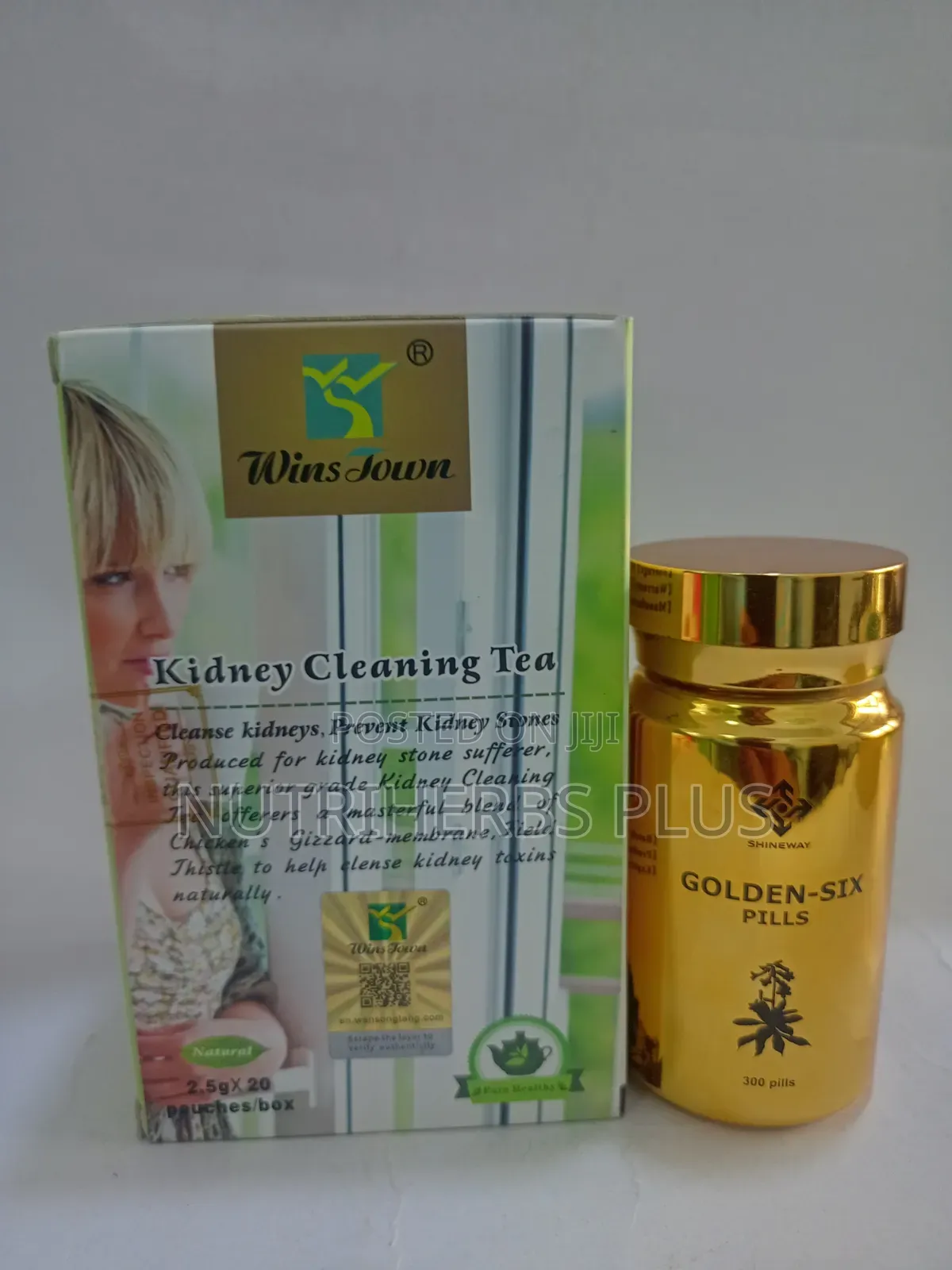 Shineway Golden-Six Pills and Winstown Kidney Cleaning Tea