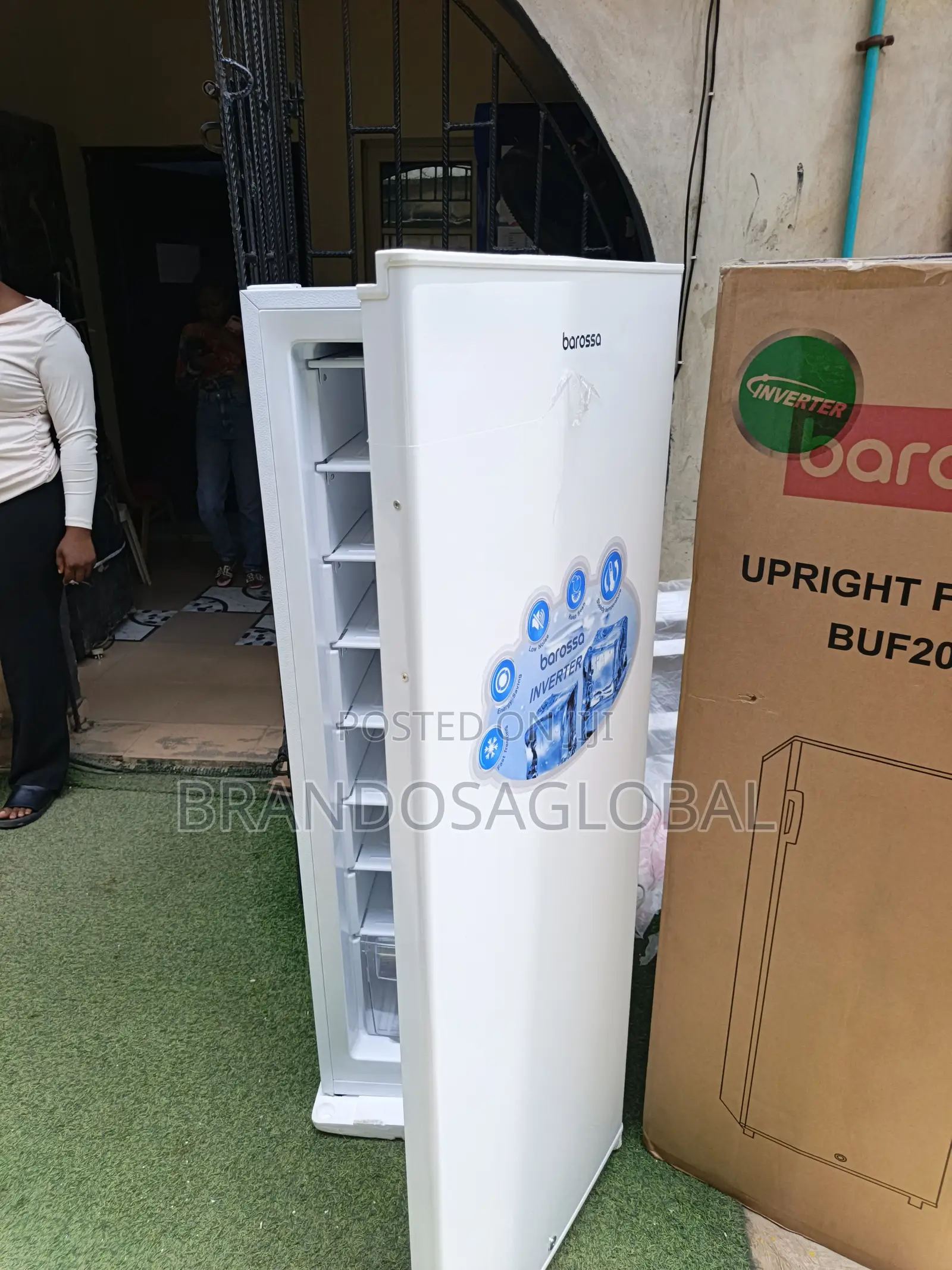 Barossa 200l Upright Freezer[Buf200g]Efficient Upright Foodfreezerunit