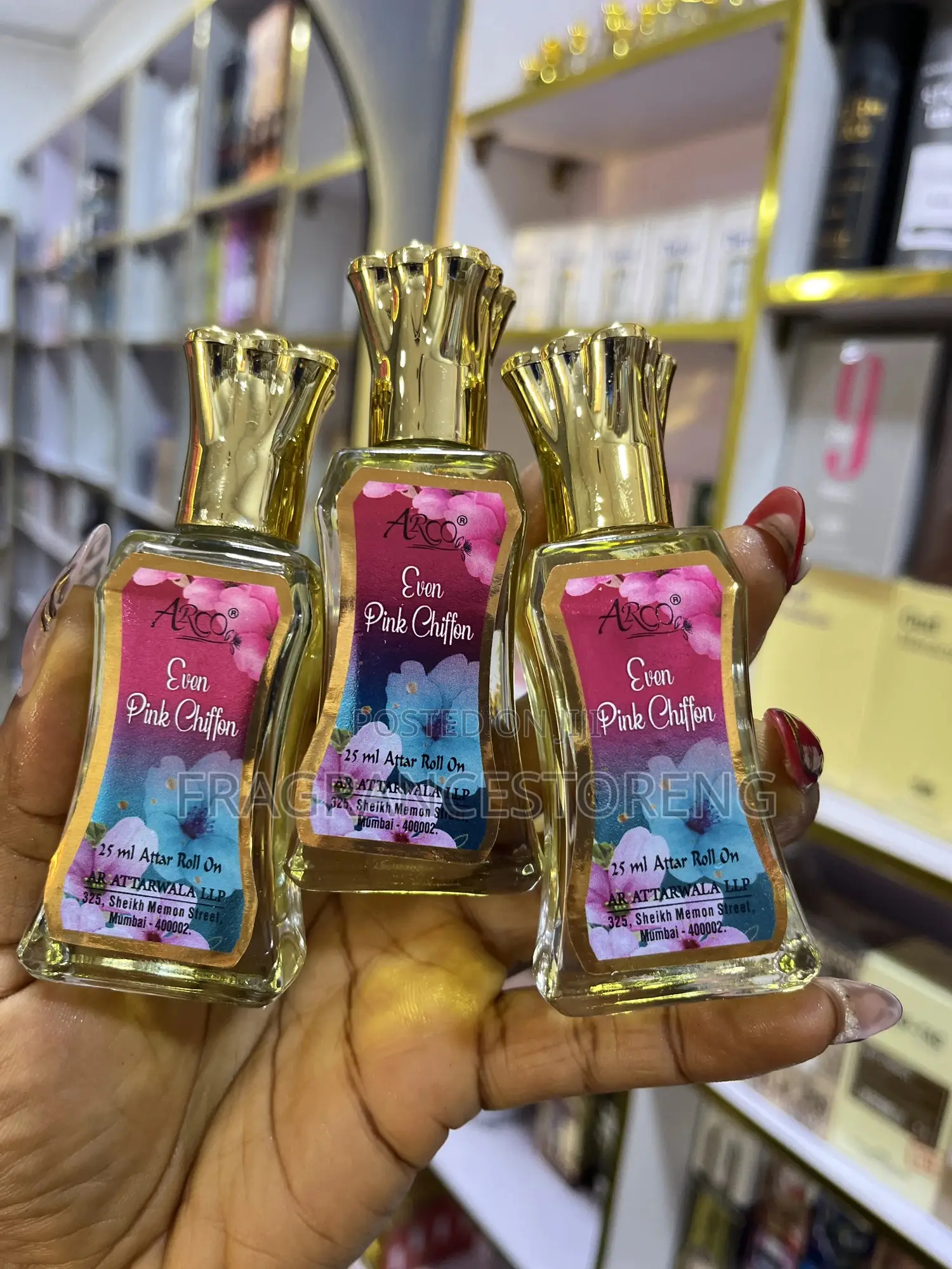 Pink Chiffon Perfume Oil