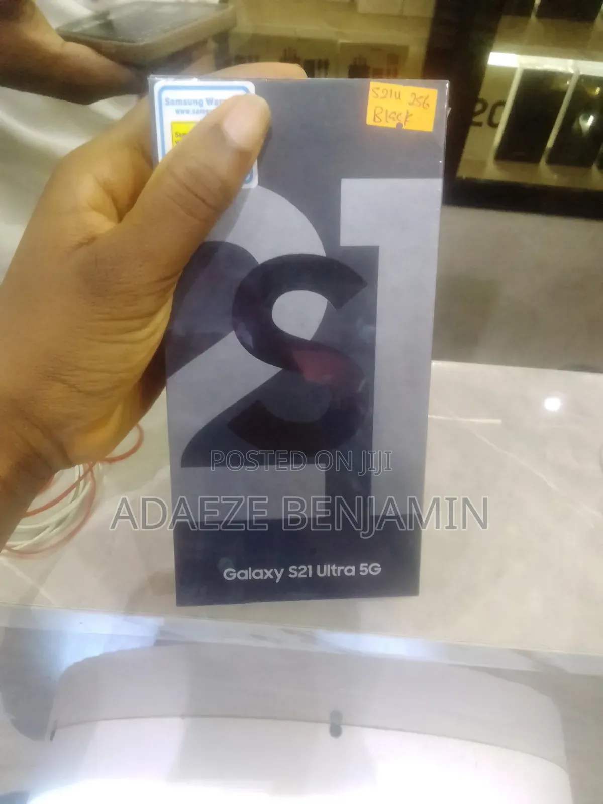 New Samsung Galaxy S21 Ultra 5G 256 GB Black