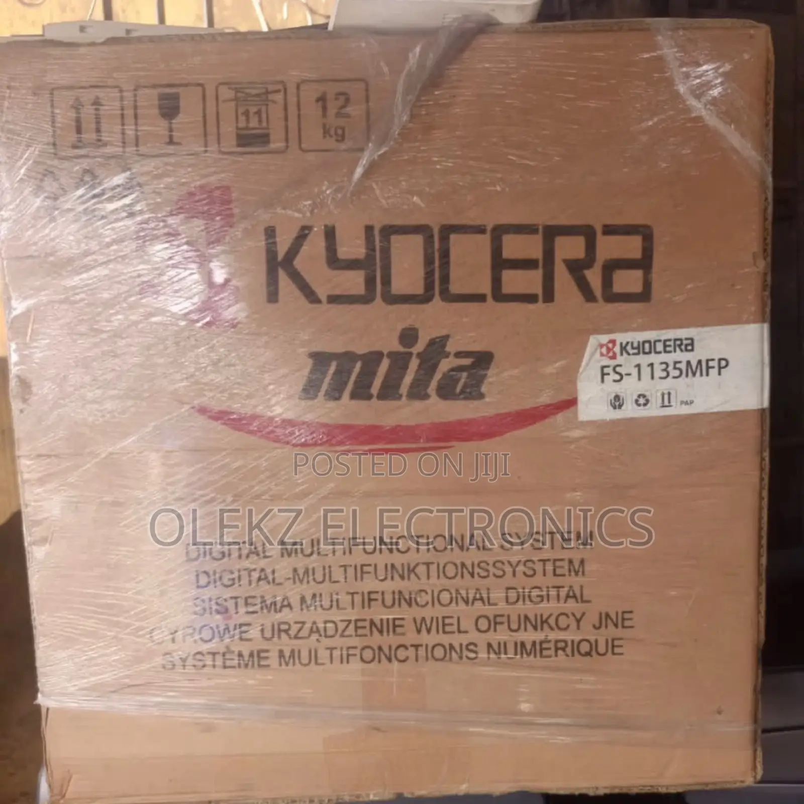 Kyocera Ecosys Fs-1135mfp Brand New 4in1 A4 Mono Laser Printer