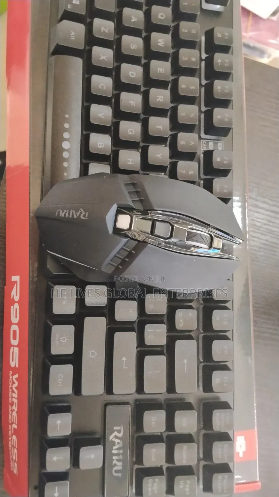 Wireless Gaming Keyboard and Mouse RGB