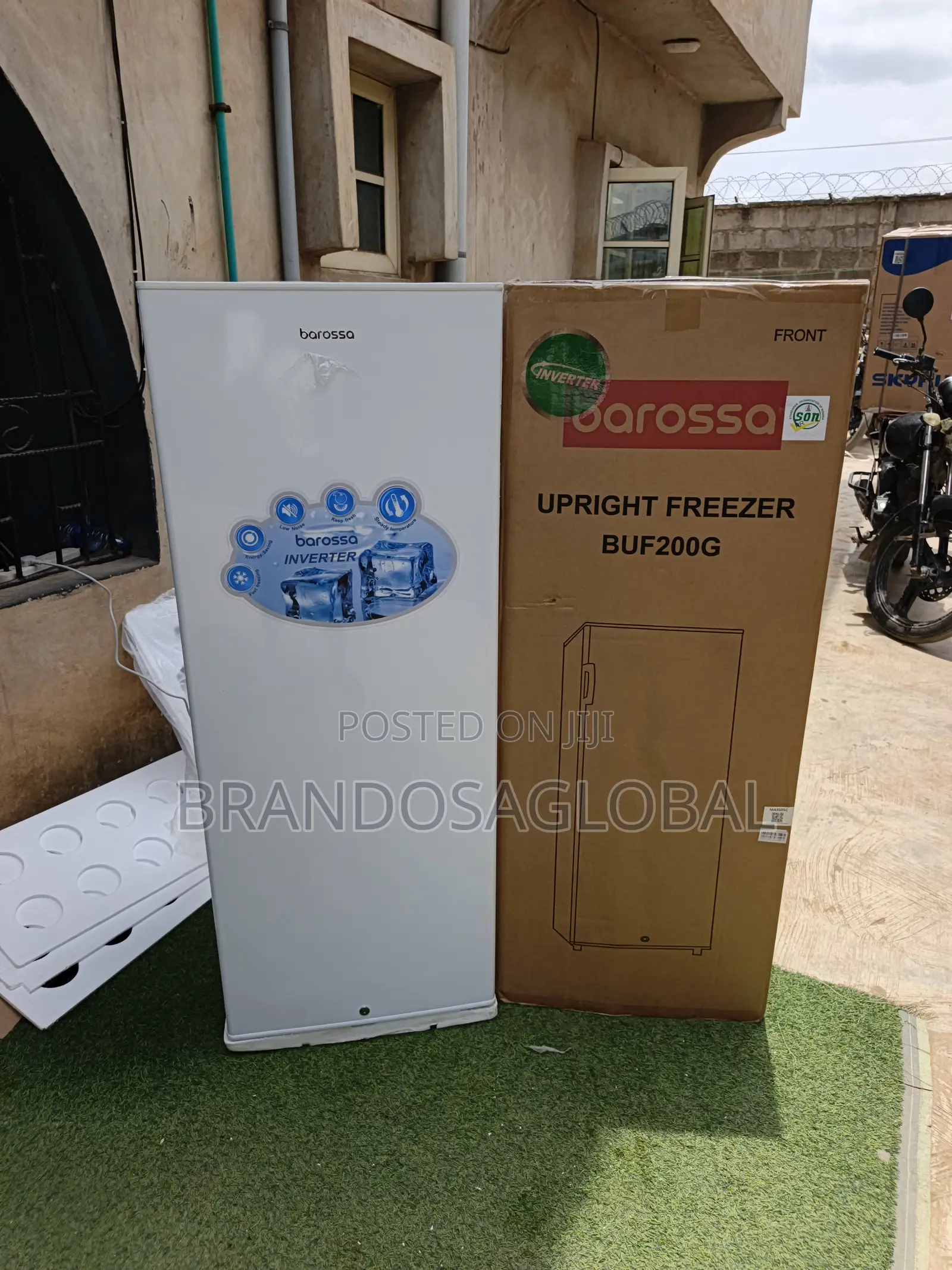 Barossa 200l Upright Freezer [Buf200g]Compact High Performance Freezer