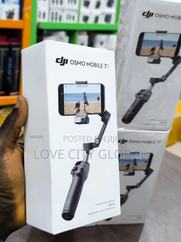 Dji Osmo Mobile 7p Ai Track 3-Axis Gimbal Extension Rod, Fill Light