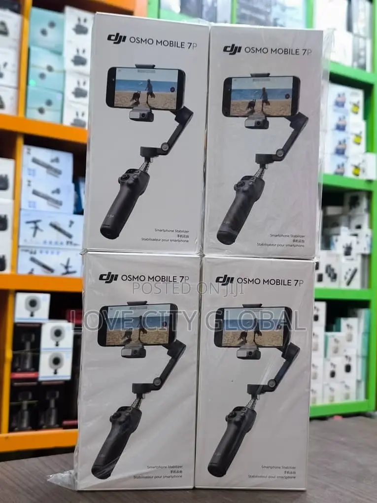 Dji Osmo Mobile 7p Ai Track 3-Axis Gimbal Extension Rod, Fill Light