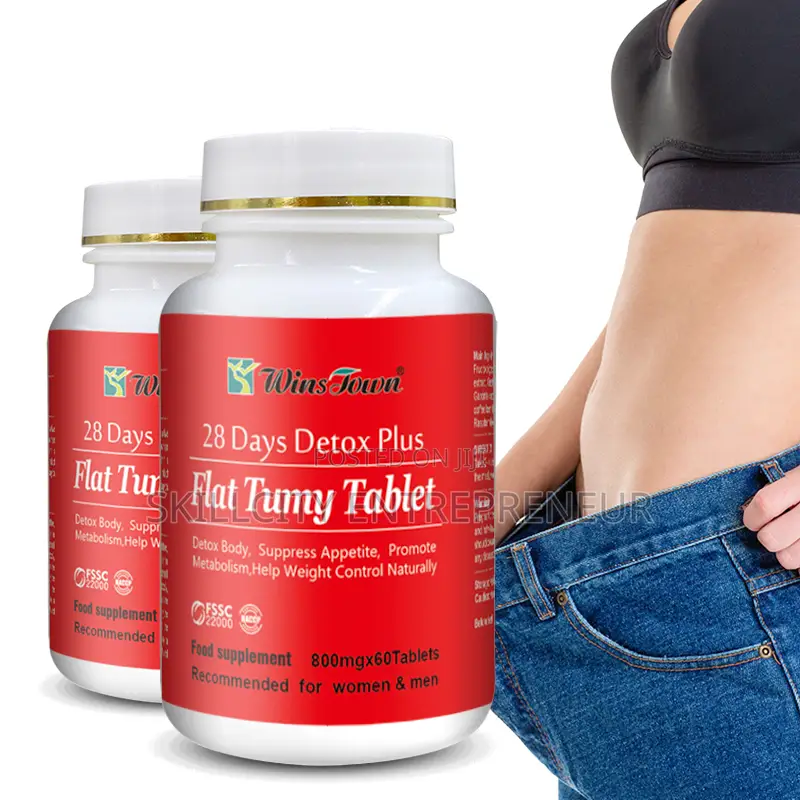 28 Days Detox Plus Flat Tummy Tablet Weight Loss Tablet 60 T