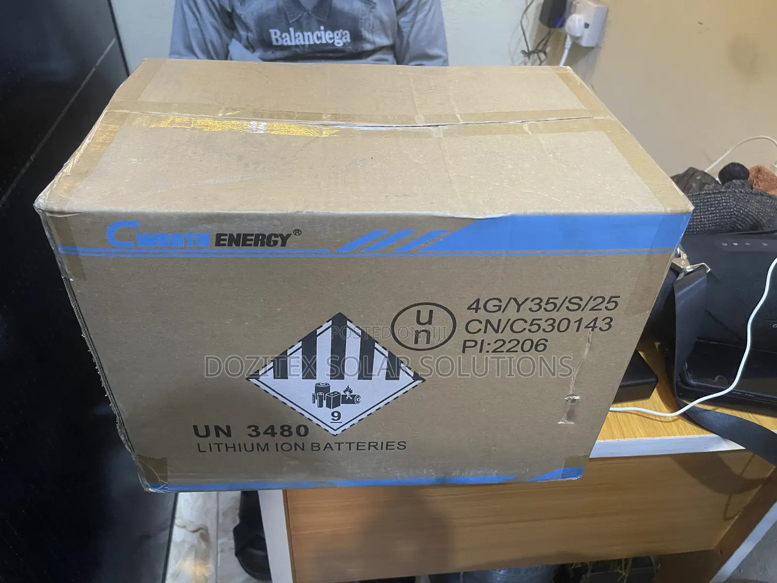 2.5kw/12v Cworth Energy Lithium Battery