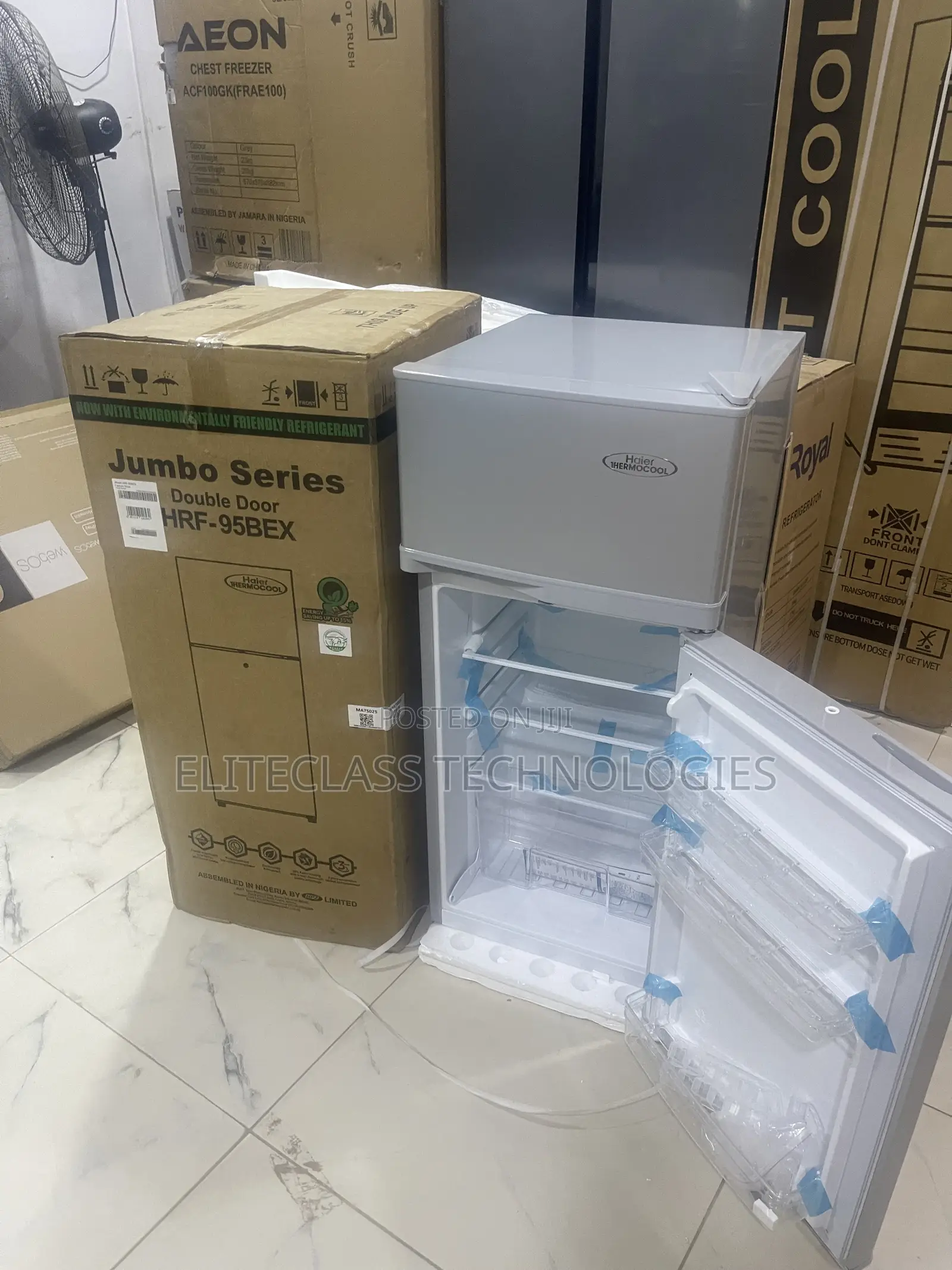 95l Haier Thermocool Refrigerator With Two Doors