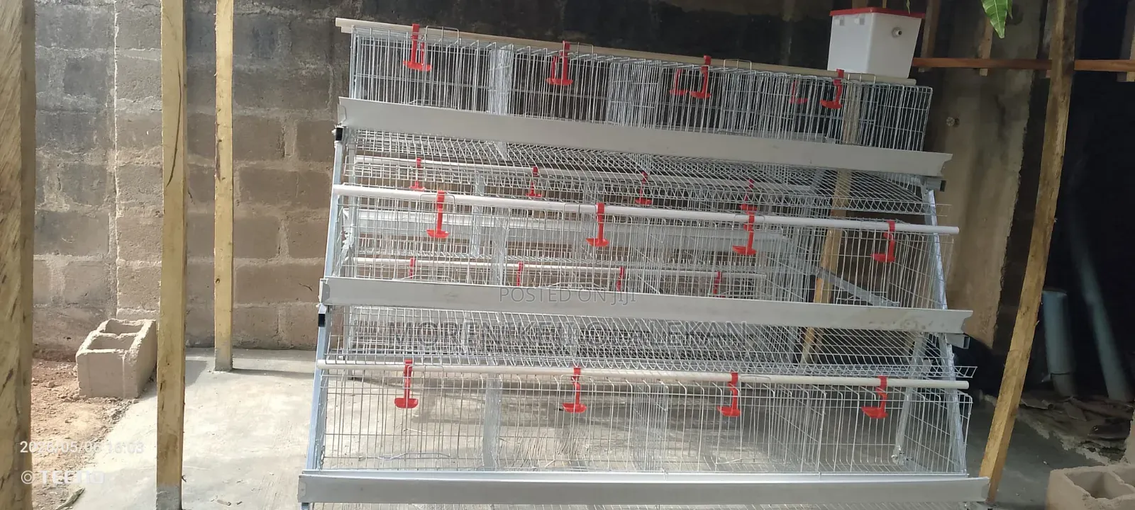 Layers Battery Cage (96birds Capacity 3tiers)