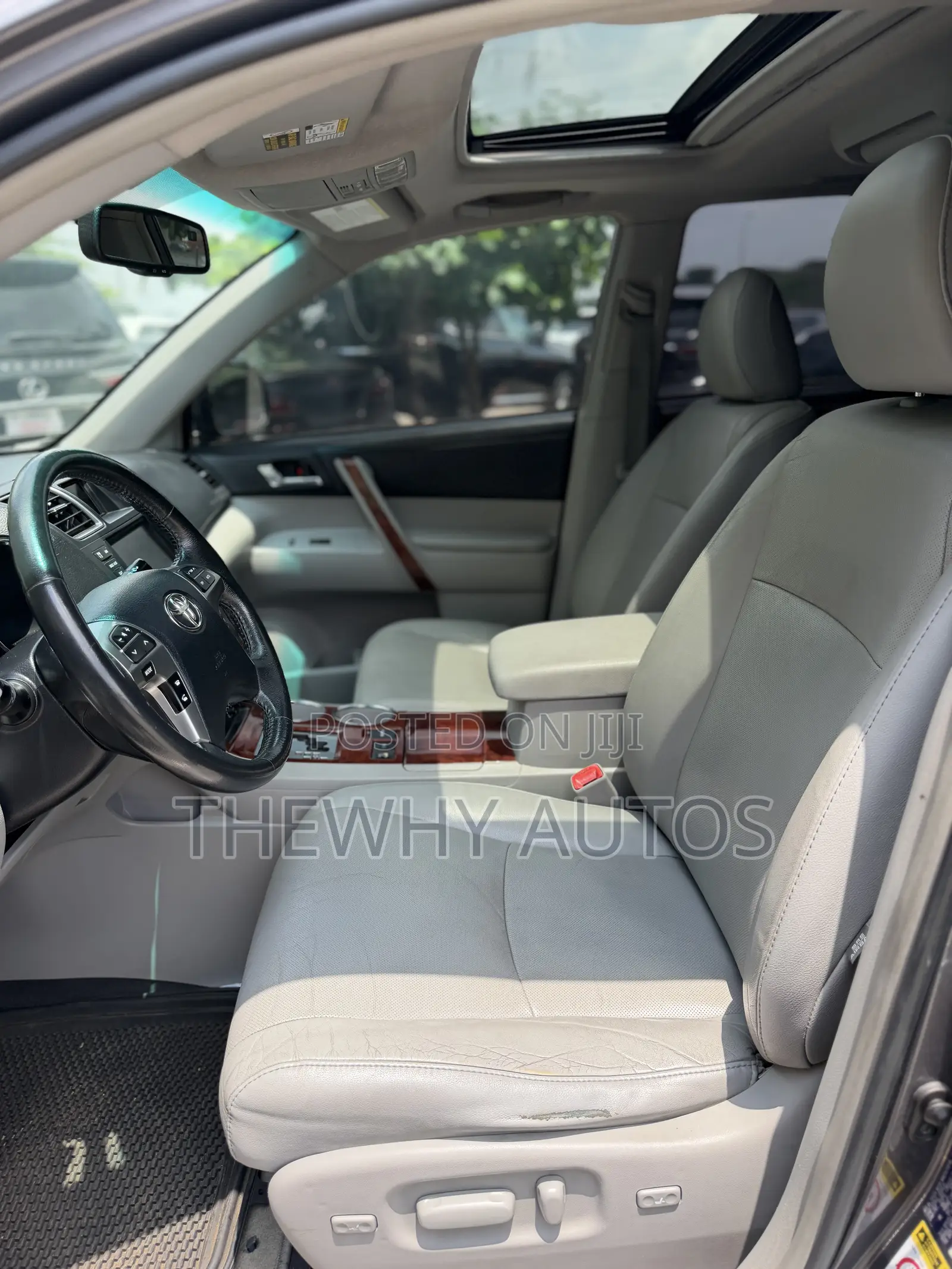 Toyota Highlander Limited 3.5l 4WD 2013 Gray