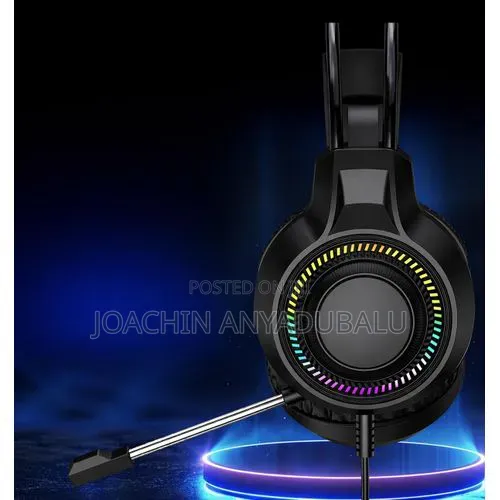 V6s Usb-a Gaming Stereo Headset With Microphone Volume Controler
