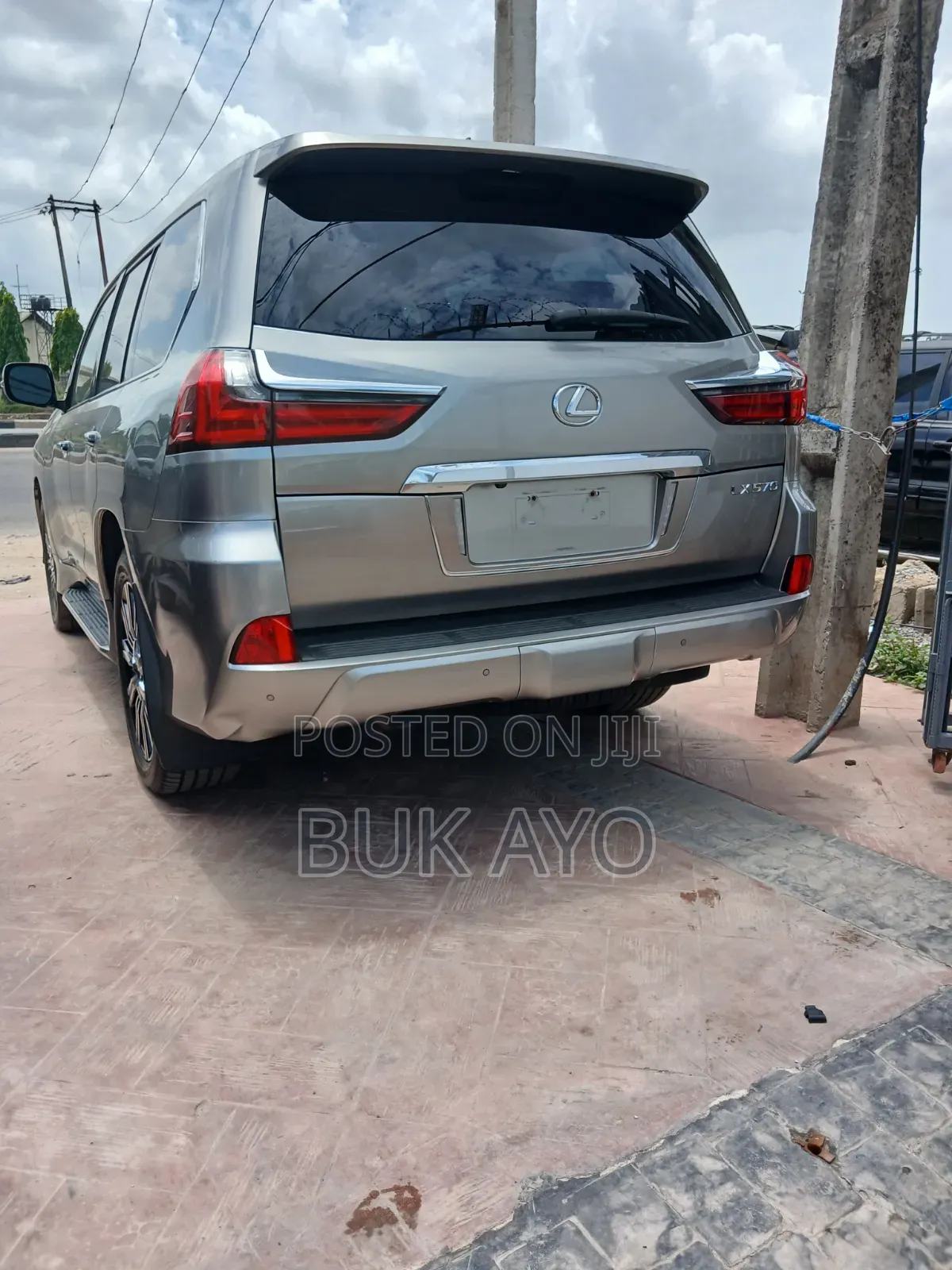 Lexus LX 570 (5 seats) AWD 2018 Gray