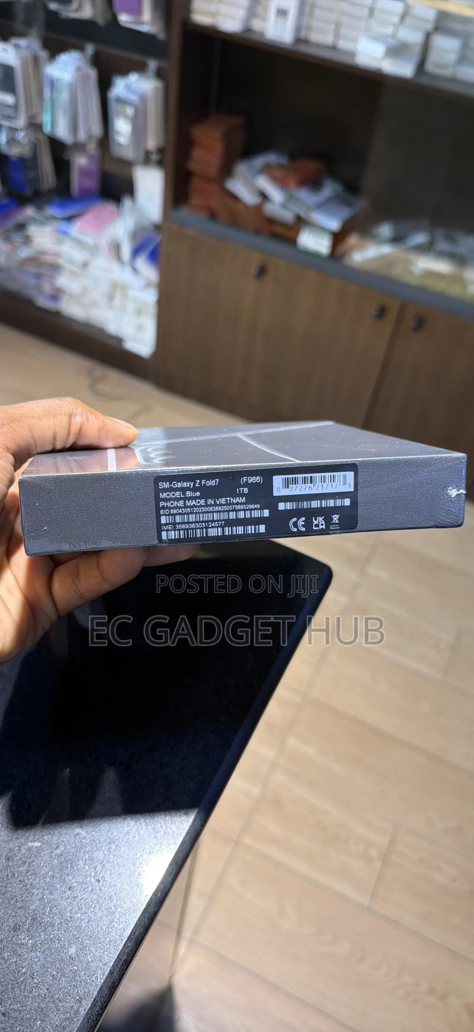 New Samsung Galaxy Z Fold7 1 TB Blue