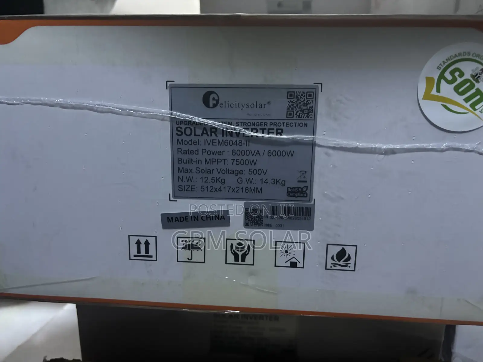 6kva 48v Ivem Felecity Solar