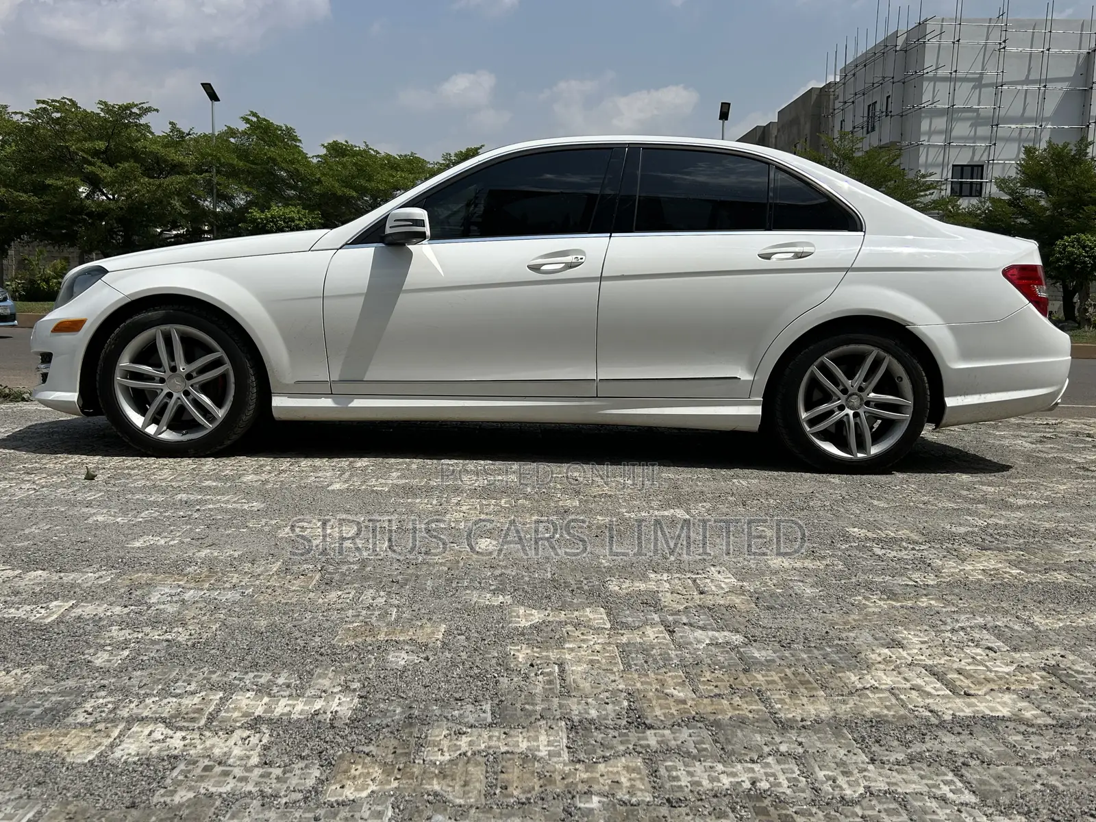 Mercedes-Benz C300 Sport 4Matic Sedan AWD (3.5L 6cyl 7A) 2013 White
