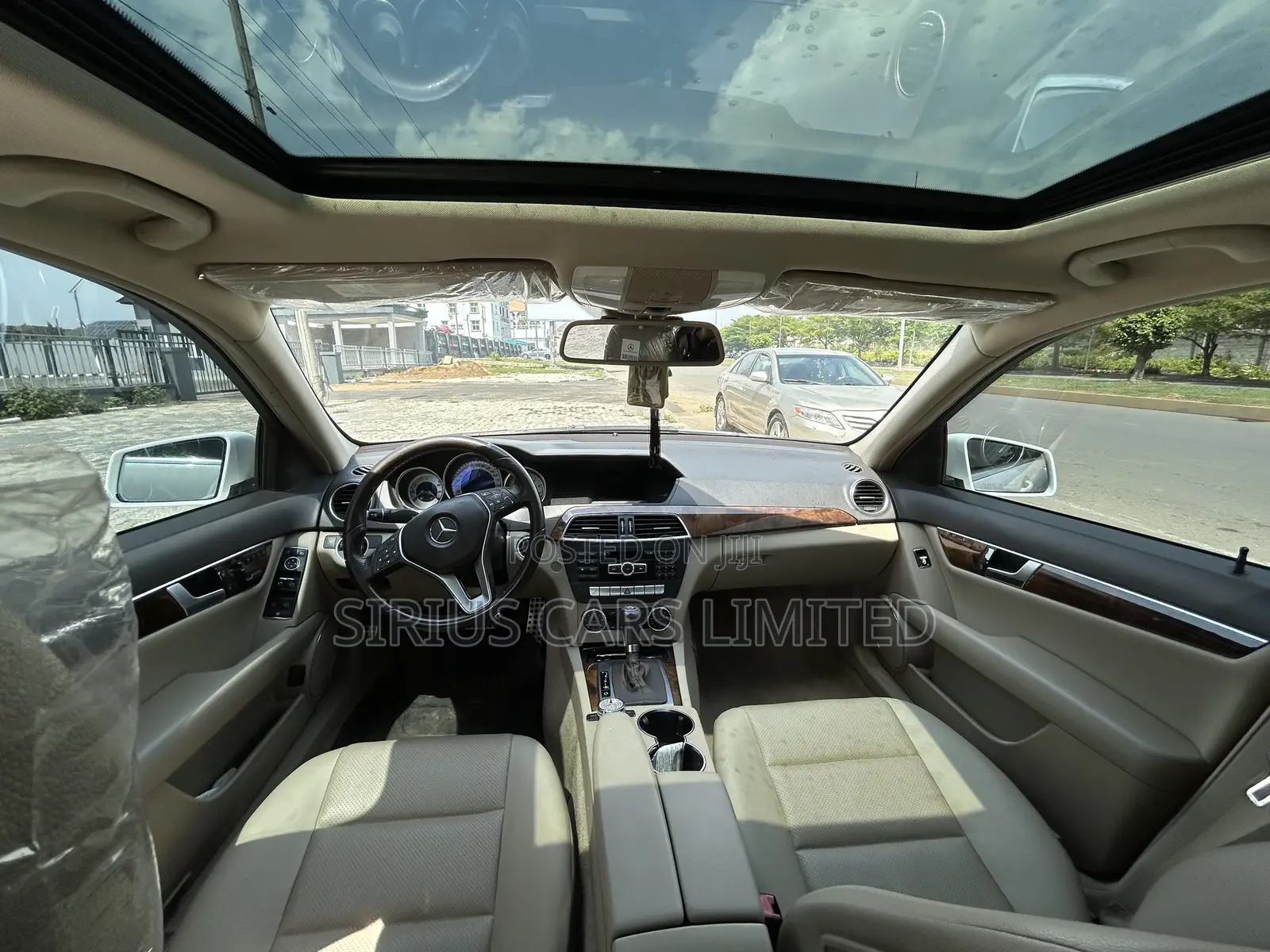 Mercedes-Benz C300 Sport 4Matic Sedan AWD (3.5L 6cyl 7A) 2013 White
