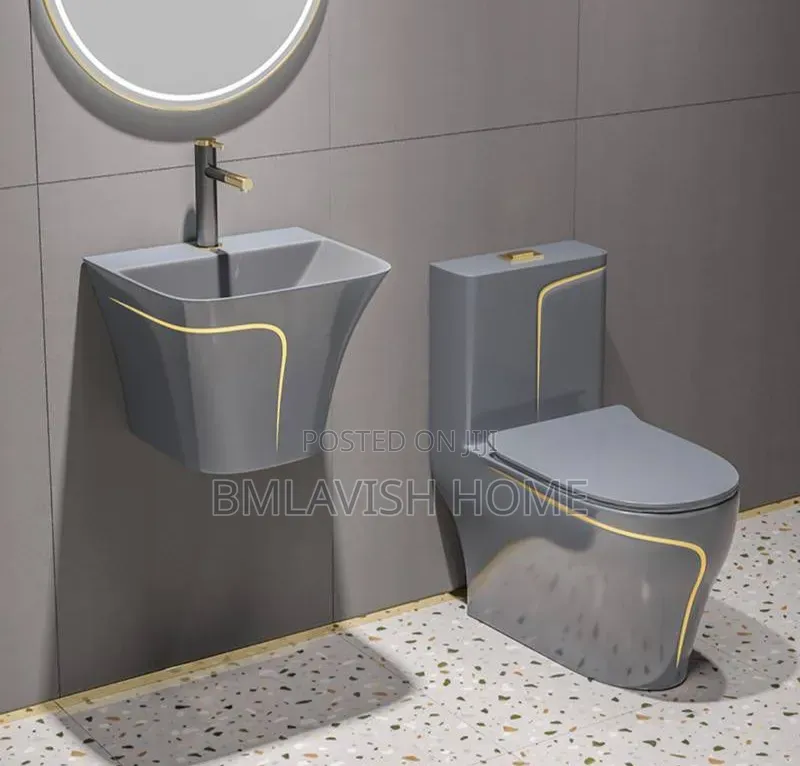England Gray Luxury Water Closet