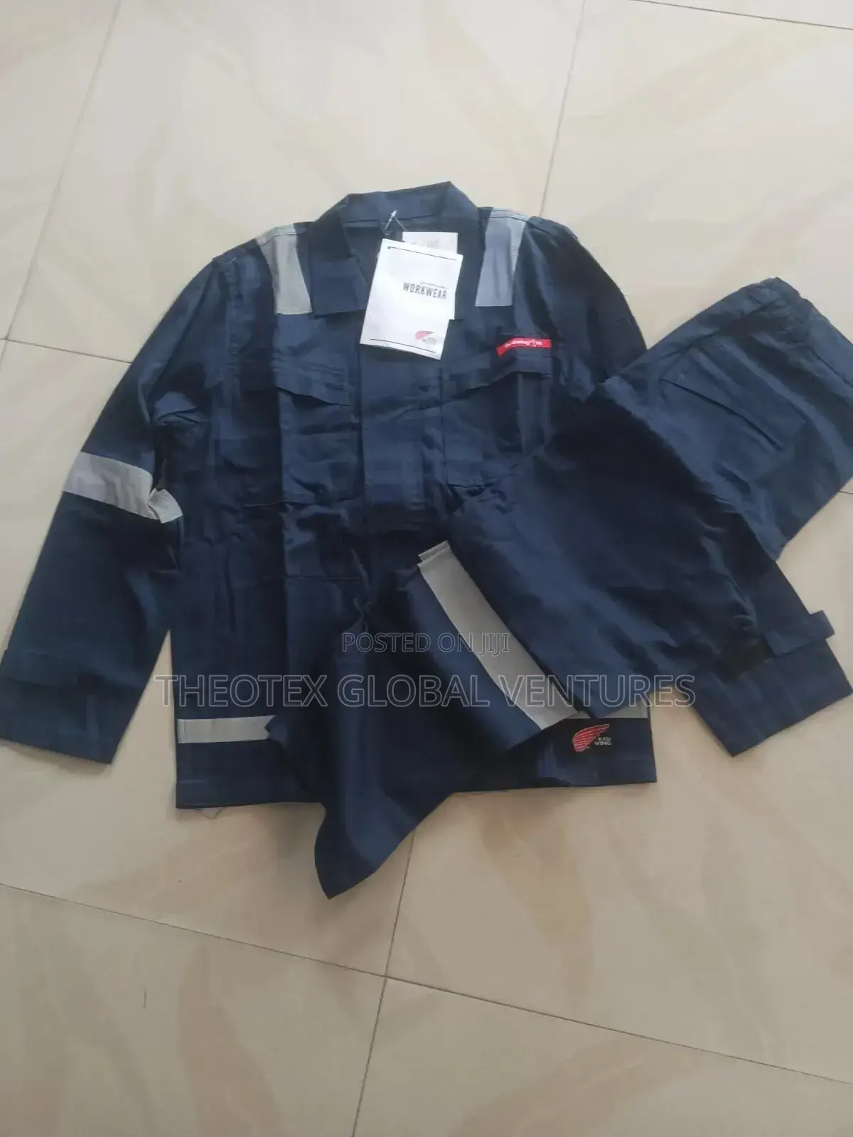 Redwings Up And Down Coverall Navy Blue