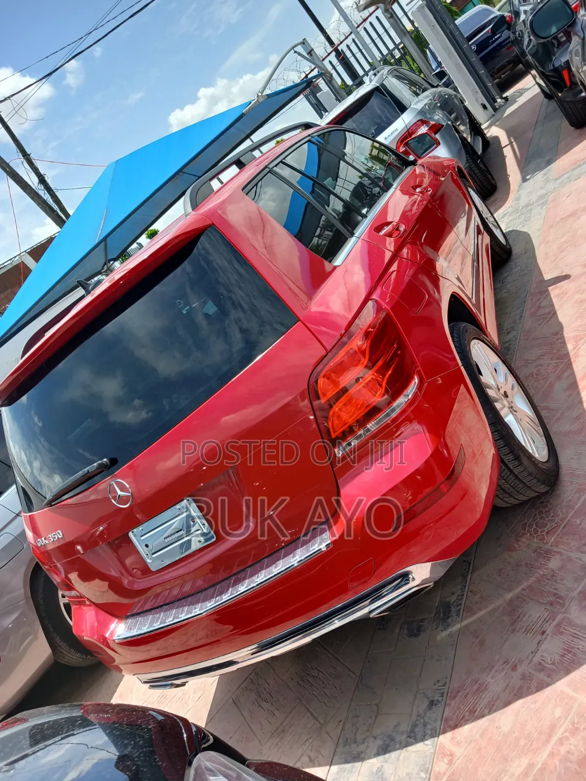 Mercedes-Benz GLK-Class 350 4MATIC 2014 Red
