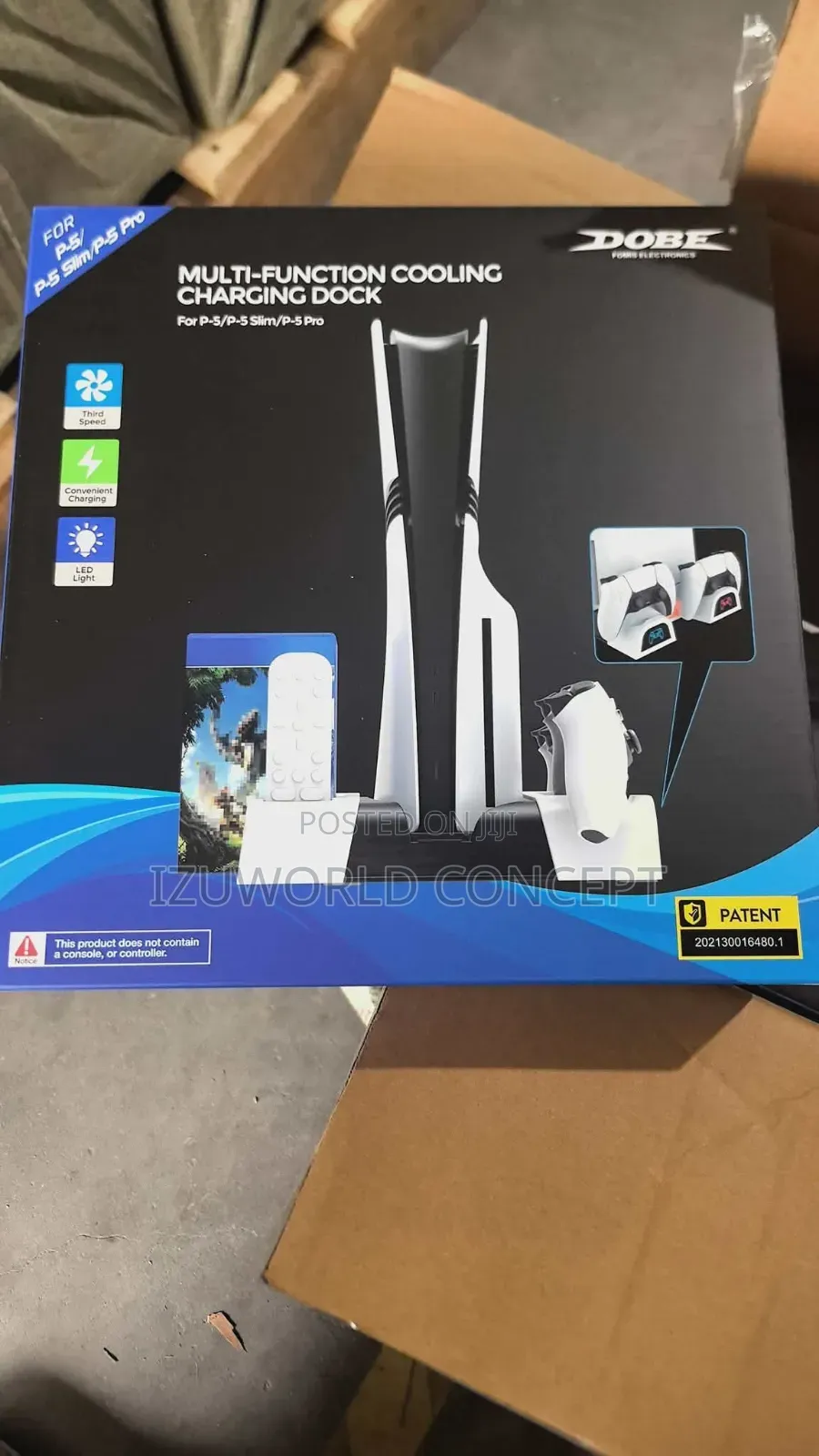 Multifunctional Cooling Charging Dock For Ps5