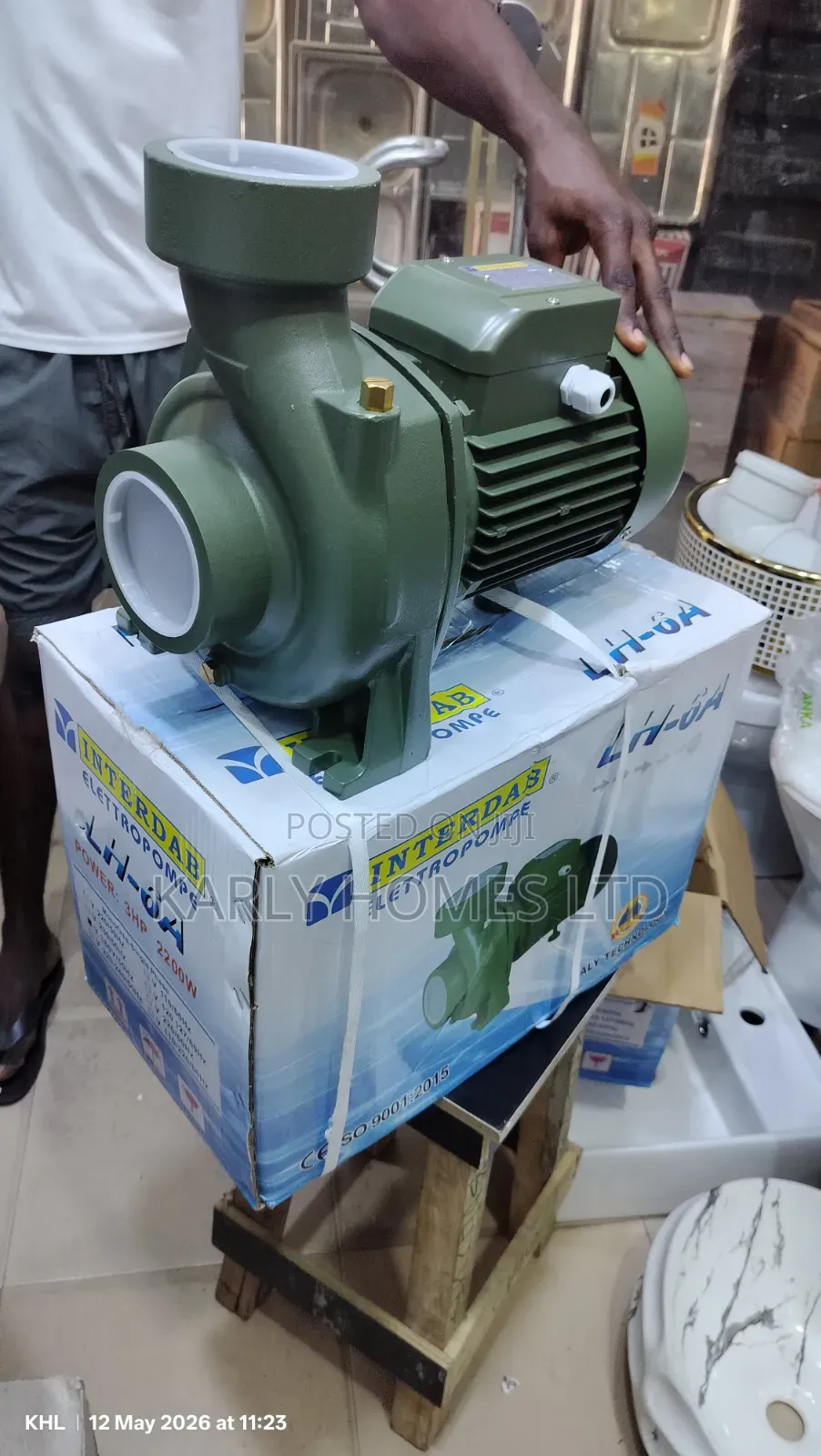 3hp 3-phase Surface Pump (Short Head)