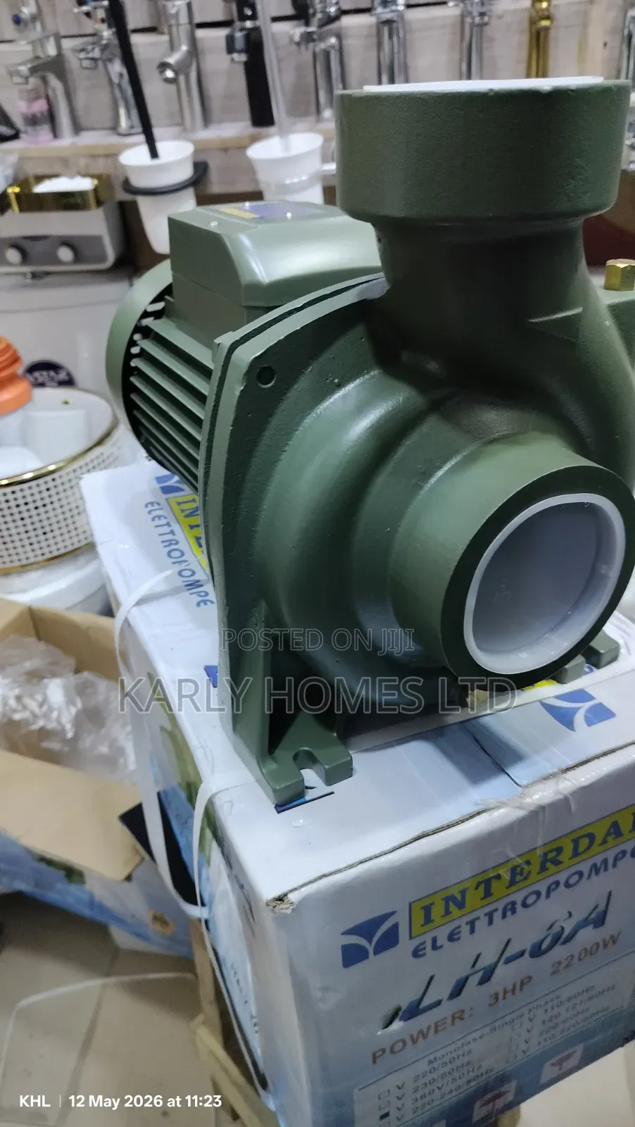 3hp 3-phase Surface Pump (Short Head)