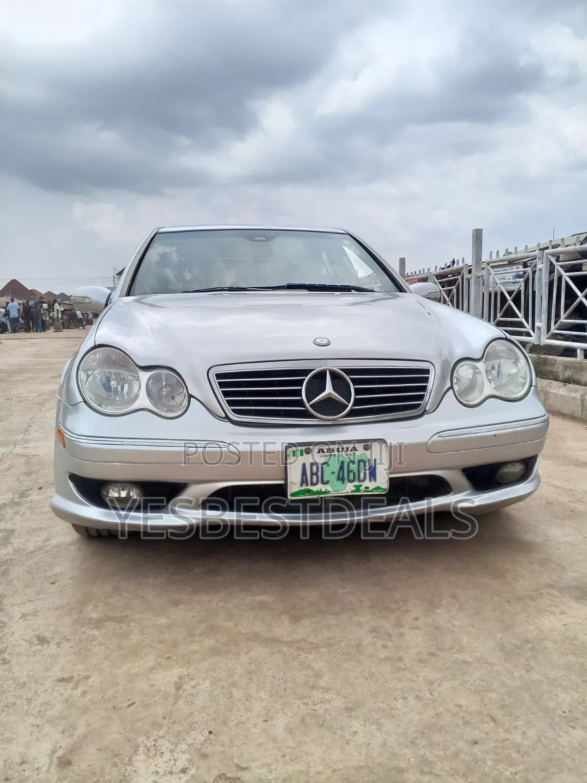 Mercedes-Benz C-Class C 230 (W204) 2007 Silver