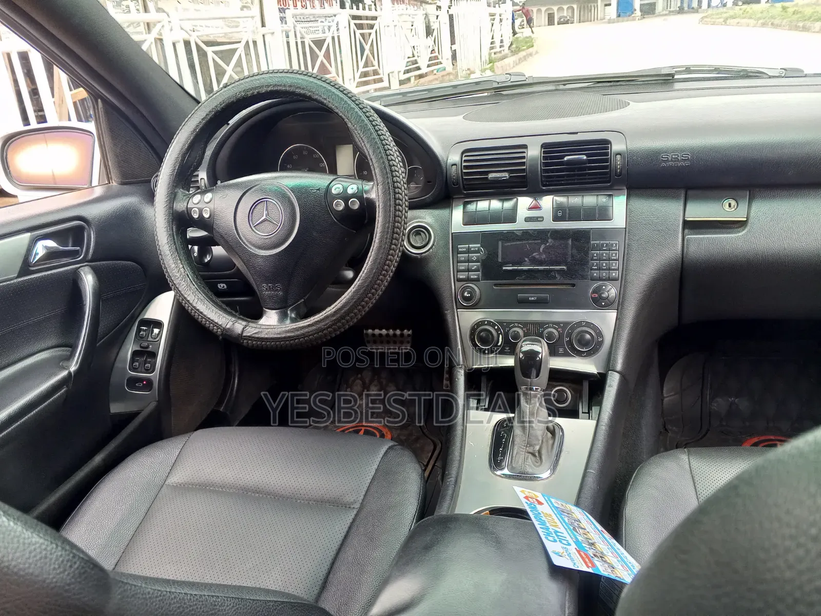 Mercedes-Benz C-Class C 230 (W204) 2007 Silver