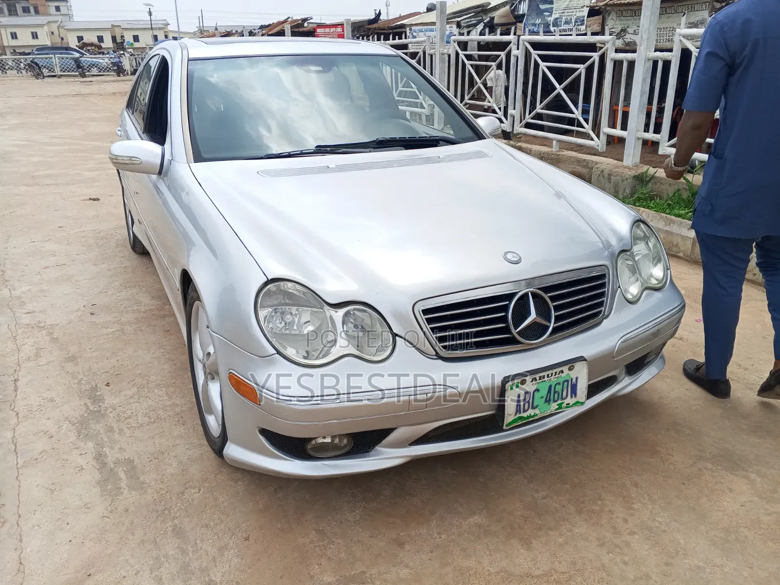 Mercedes-Benz C-Class C 230 (W204) 2007 Silver