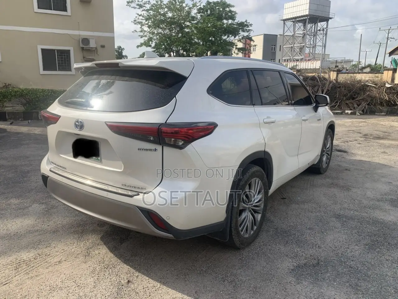 Toyota Highlander Platinum 2022 White