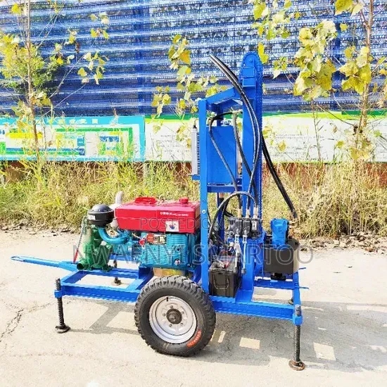 Water Bore Hole Machine With 100meters Pipe