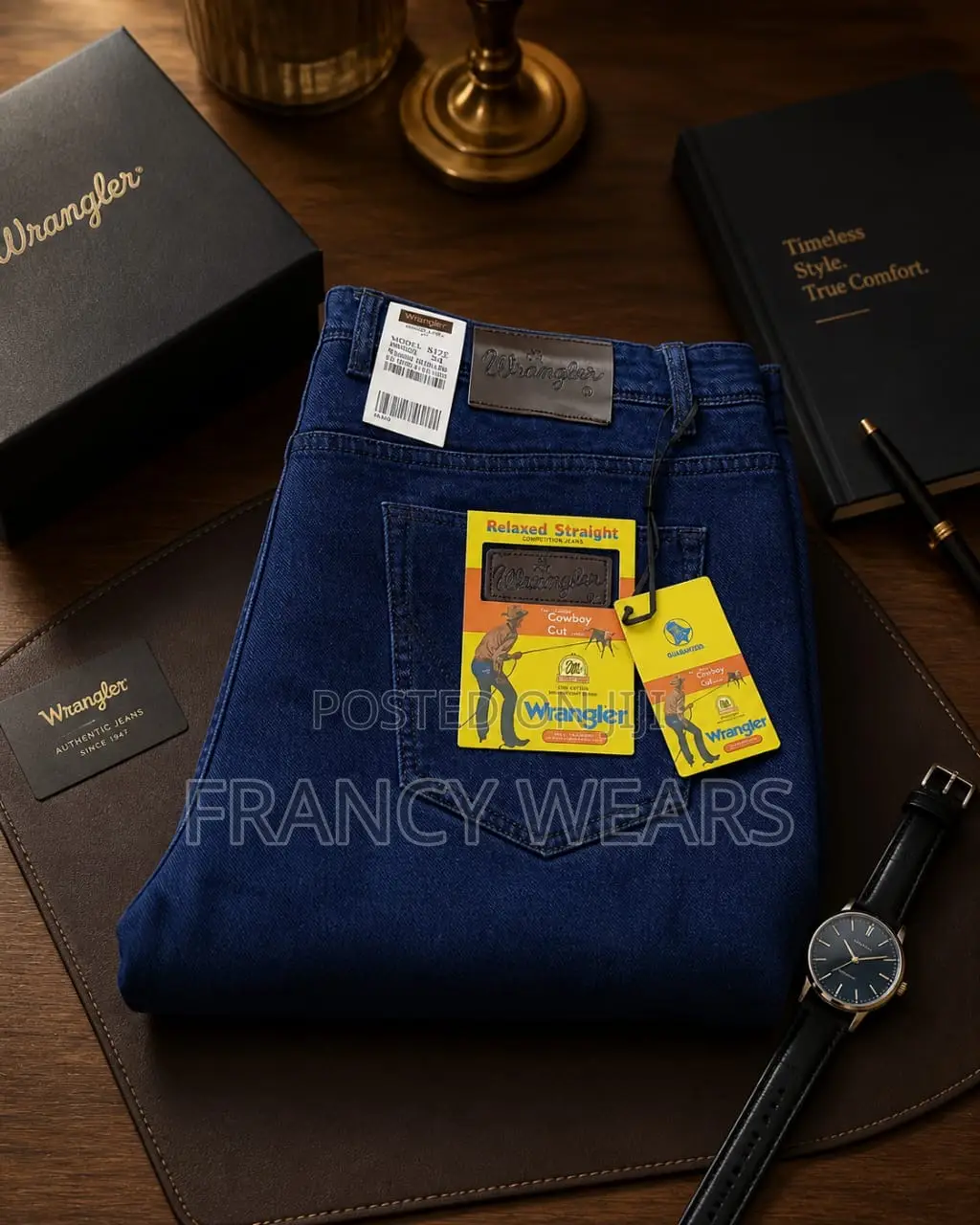 Premium Men’S Straight Fit Jeans
