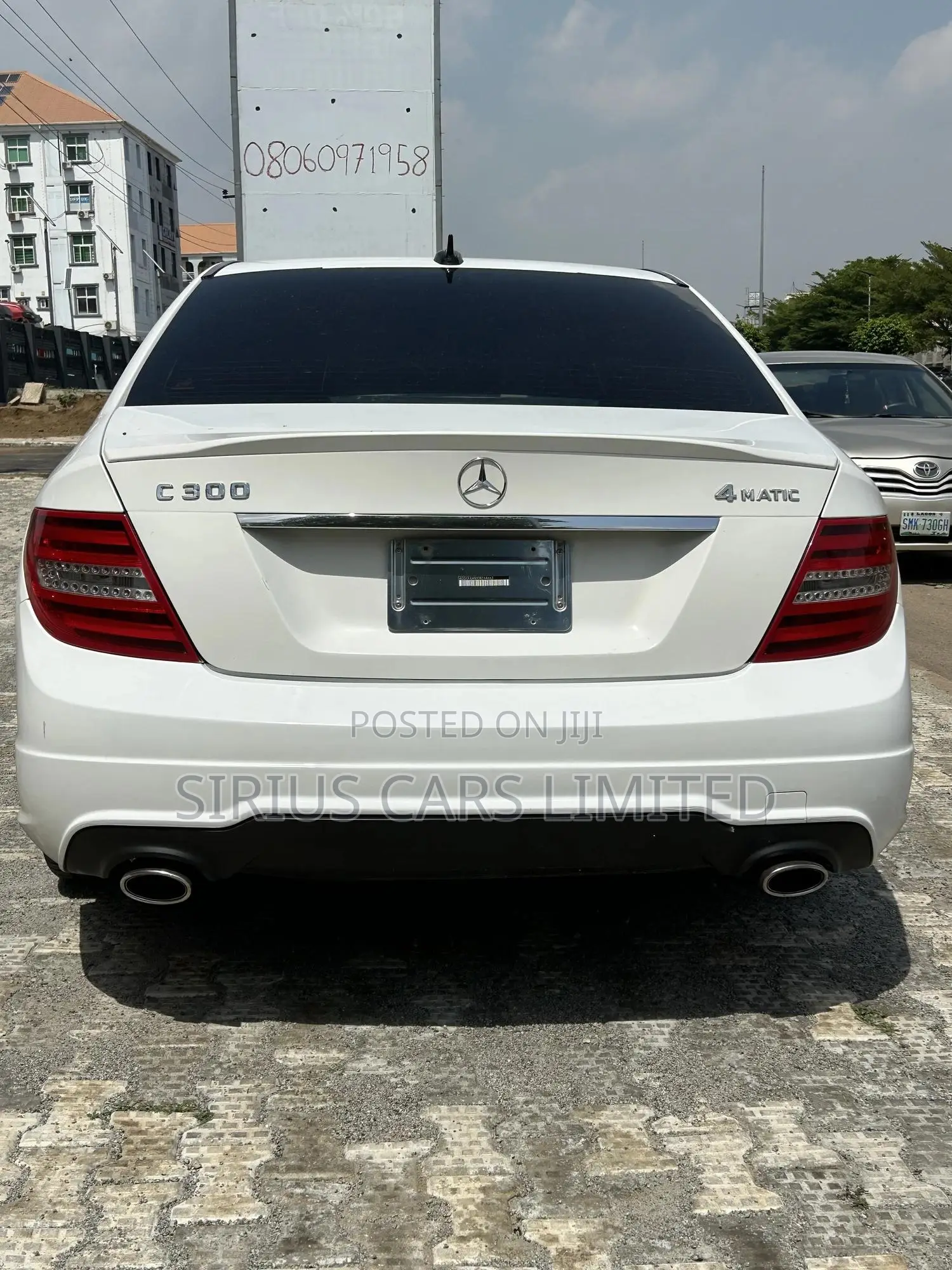 Mercedes-Benz C300 Sport 4Matic Sedan AWD (3.5L 6cyl 7A) 2013 White