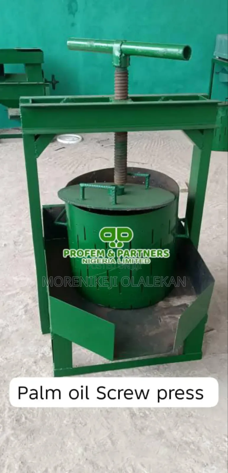 Palm Oil Screw Press