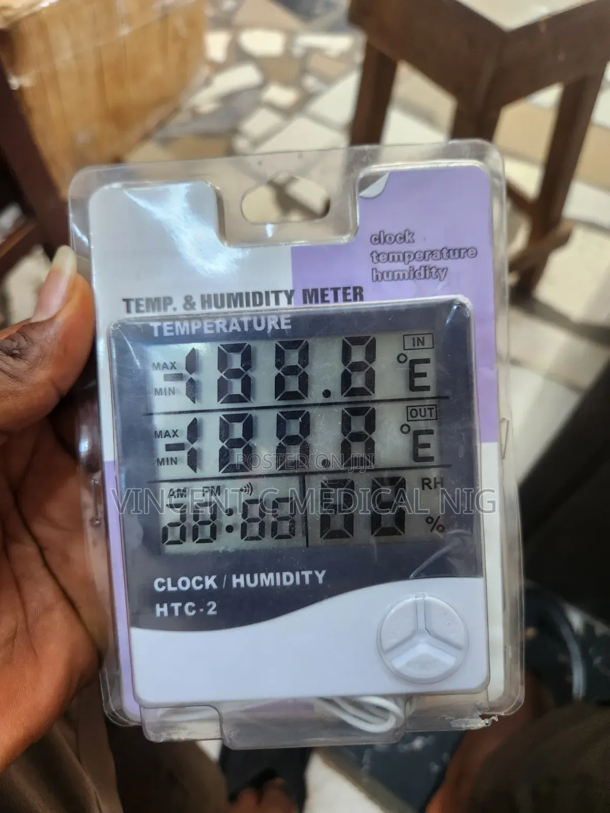 Fridge and Room Thermometer
